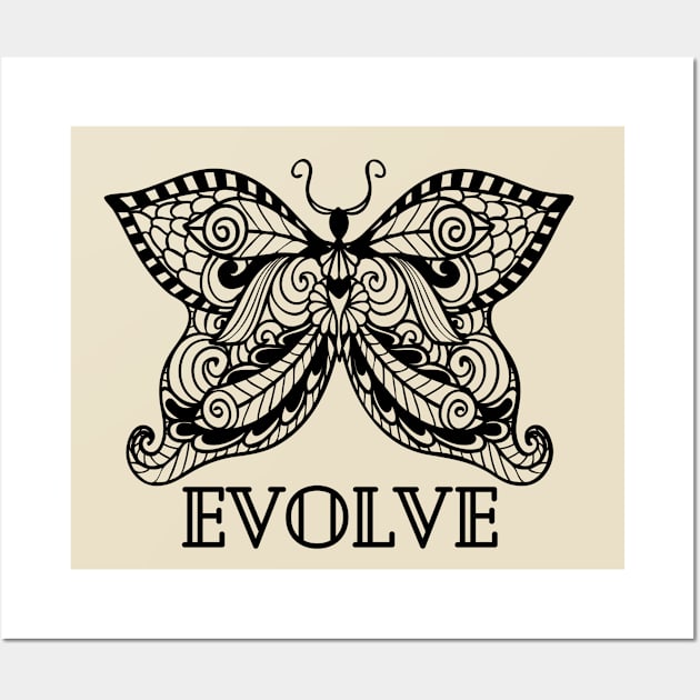 Evolve Wall Art by WonderBubbie